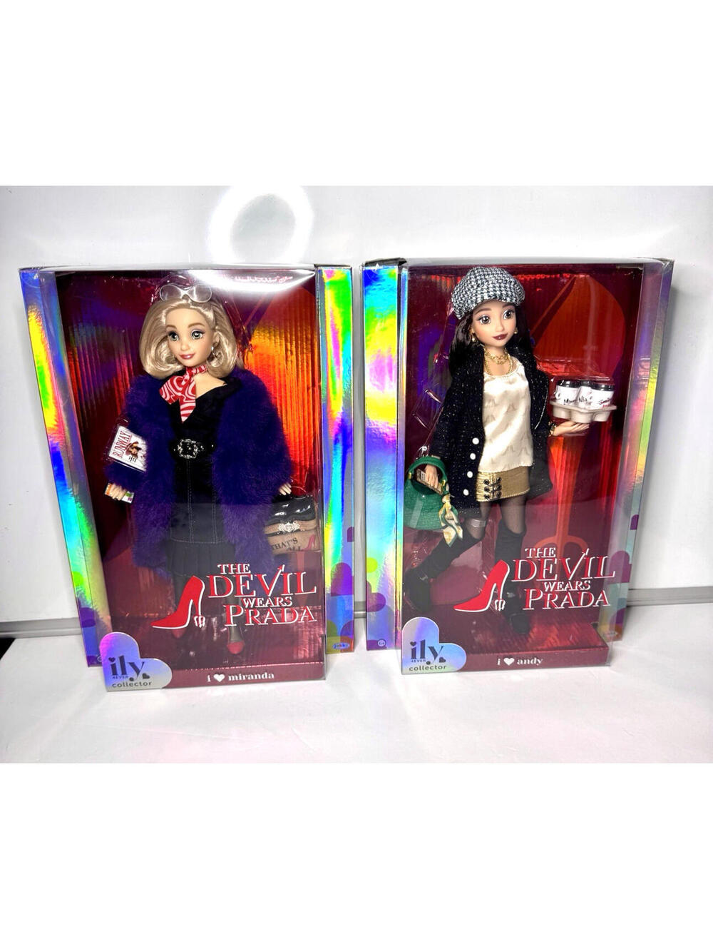 Devil Wears Prada Dolls Andy Sachs Miranda Priestly ILy 4EVER Disney Set NIB